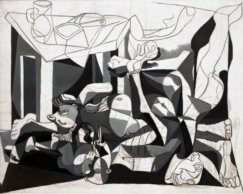 Le Charnier- Pablo Picasso - Kempchen Gallery - Galería de arte y Sala de Exposiciones en Donostia - San Sebastián