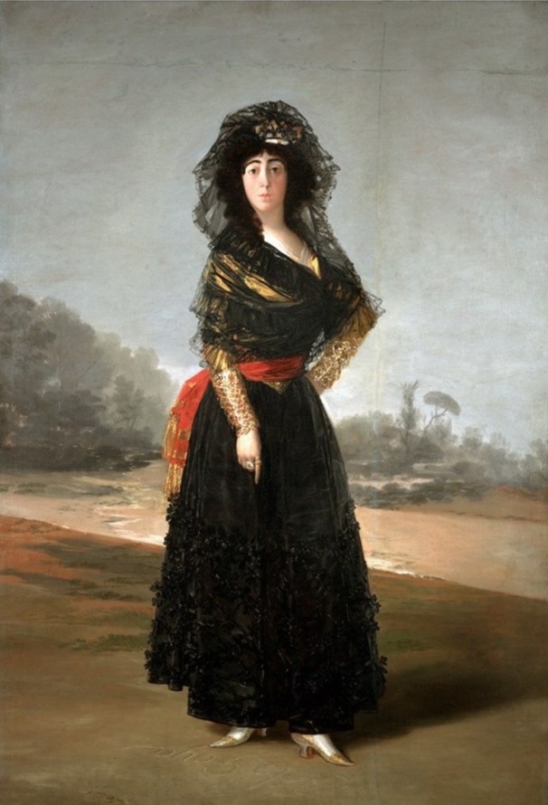Obra XIII Duquesa de Alba de Francisco de Goya